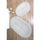 Chilai Home Macoroni Kemık 2 Li Set Banyo Halısı