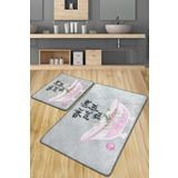 Chilai Home Make Time Djt 2'li Set Banyo Halısı