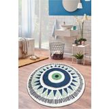 Chilai Home Occhio 100x100 cm Banyo Halısı