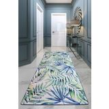 Chilai Home Palma Djt Kaymaz Taban Kesme Halı Yolluk, Yıkanabilir Kaymaz, 80 x 150
