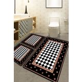 Chilai Home Panyhc 3'lü Set Banyo Halısı banyo