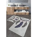 Chilai Home Parast Djt 2'li Set Banyo Halısı