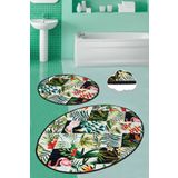 Chilai Home Patch Djt 2li Set Banyo Halısı Paspas Seti, Klozet Takımı