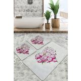 Chilai Home Peonia Djt 3'lü Set Banyo Halısı