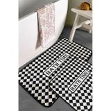 Chilai Home Piaso 2'li Set Banyo Halısı Djt Siyah