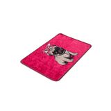 Chilai Home Pink Pug Djt 40x60 cm Banyo Halısı