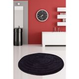 Chilai Home Round Siyah Banyo Paspası