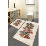 Chilai Home Rovny 2'li Set Banyo Halısı