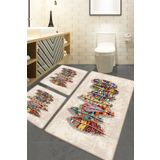 Chilai Home Rovny 3'lü Set Banyo Halısı Djtbanyo