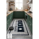 Chilai Home Seabon Grey Mutfak Halısı Djth