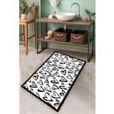 Chilai Home Small Heart Djt 70x120 cm Banyo Halısı