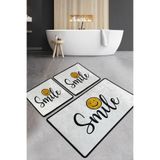 Chilai Home Smile Djt 3'lü Set Banyo Halısı