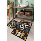 Chilai Home Snake Trinket Djt 2'li Set Banyo Halısı