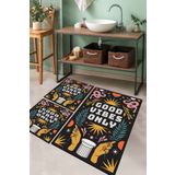 Chilai Home Snake Trinket Djt 3'lü Set Banyo Halısı