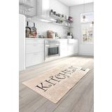 Chilai Home Spoon Djt Mutfak Halısı Modelleri, Yıkanabilir, Kaymaz Taban, 100 x 300