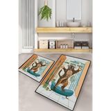 Chilai Home Tame Your Tiger Dit 2'li Set Banyo Halısı