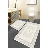 Chilai Home Touch Ekru 2li Set Banyo Halısı Djt