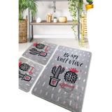 Chilai Home Valentine Djt 3'lü Set Banyo Halısı
