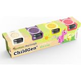ChildGen 125 gr 4'lü Standart Oyun Hamuru Set 2 - Çok Renkli