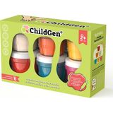 ChildGen 125 gr 6'lı Oyun Hamuru Seti - Çok Renkli