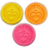 Childgen Doğal Oyun Hamuru 3'lü Küçük Boy Set 125 gr x 3 - Renkli