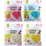 Childgen Doğal Oyun Hamuru - 4'lü Glitter Set 4 x 125 gr Vakumlu Kartuş Paket - (Ecopack - Refill)