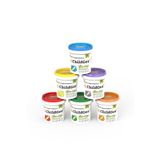ChildGen Doğal Oyun Hamuru - Eco Cup- 6x125gr Ana Ve Ara Renkler