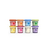 ChildGen Doğal Oyun Hamuru - Mini-Cup- 8'li Set (8x65gr)
