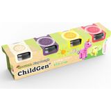ChildGen Oyun Hamuru Ecocup - (125 grx4)4'lü Set - Unicorn - Mor