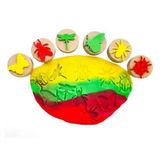 ChildGen Play Dough Ahşap Damga Seti 6lı Böcekler