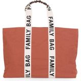Childhome Family Bag Signature Kiremit Kanvas Anne Bebek Bakım Çantası - Standart