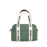 Childhome Mommy Club Bag Yeşil Kanvas Anne Bebek Bakım Çantası