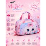 Chimola Angel the Flowers Cute Cub Rabbit Kız Çocuk Seyahat Çantası - BP122