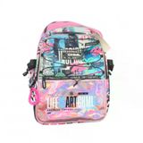 Chimola Art Pink 17 İnç Pembe Çocuk Okul Sırt Çantası Tr92 Modeli