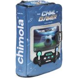 Chimola Chımola Chml Gamer Futbol Mavi Kalem Çantası Mavi (E) - Tekli