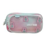 Chimola Chımola Kalem Çantası Raınbow Ayıcık Sarı-Pembe (B25B6293) CHM-KC0037