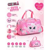 Chimola Cute Kitty Seyahat ve Spor Çantası Pembe – BP120