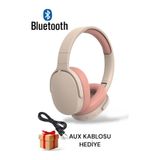 chimon Kablosuz Kulaküstü Bluetooth Kulaklık Stereo-Mikrofon-aux sd kart