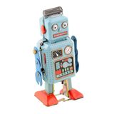 CHIMUYU Wind Up Vintage Robot Retro Klasik Saat İşleme Bahar Koleksiyonu, Noel, Hediye, Parti, Doğum Günü, Festival, Sürpriz, Anılar için