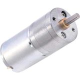 China 6V 25MM 1360 Rpm Redüktörlü Dc Motor