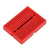 China Mini Breadboard Kırmızı Yapışkanlı 170 Pin 1 Adet