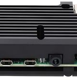 China Raspberry Pi 4 Alüminyum Muhafaza Kutusu - Siyah