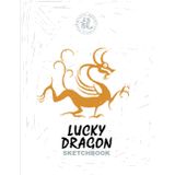 Chinese Zodiac Star Lucky Dragon sketchbook: For kids and adults, it’s a merry notebook for drawing, writing, painting, sketches, scribbles, notes, ... Premium illustrated cover with a nice dragon