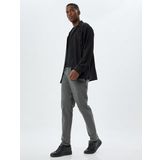 Chino Pantolon Cep Detaylı Viskon Karışımlı