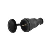 CHİNT 502961C Kauçuk Topraklı Dişi Fiş (Kapaklı)