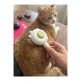 Chipetpet Kedi Köpek Tüy Toplama Tarama Otomatik Temizlenen Tuşlu Kulak Şekilli Fırça