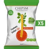 CHIPSM Barbekü Soslu Fırınlanmış Bakliyat Cipsi 60 gr Doğal ve Koruyucu Katkısız Atıştırmalık