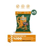 CHİSPY Nachos Çeşnili Mısır Cipsi 80g Gerçek Mısırdan Fırınlanmış Atıştırmalık