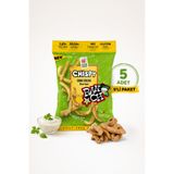 CHİSPY Ranch Çeşnili Mısır Cipsi 80g Gerçek Mısırdan Fırınlanmış Atıştırmalık