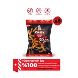 CHİSPY Sriracha Çeşnili Mısır Cipsi 80g Gerçek Mısırdan Fırınlanmış Atıştırmalık